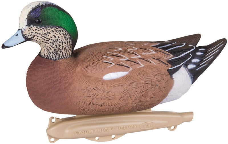 Flambeau Outdoors 8024SUV Storm Front 2 Wigeon Decoys, Classic Floaters - 6-Pack - Image 1
